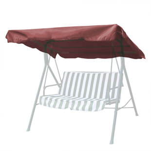 Sunrise outdoor patio online swing canopy replacement top